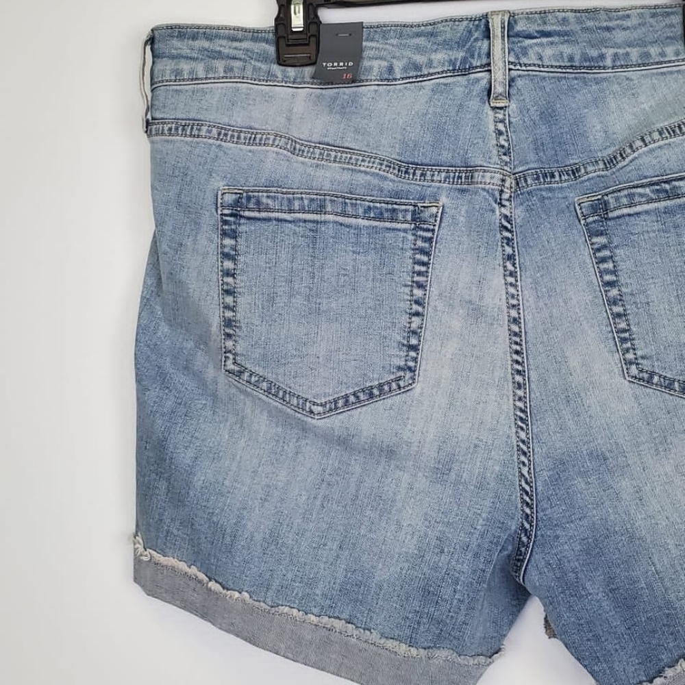 5 INCH VINTAGE STRETCH HIGH-RISE SHORT SIZE 16 WOMEN'S - Picture 14 of 15